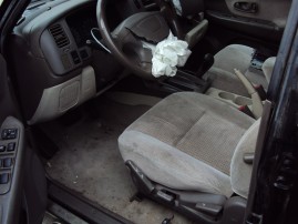 2001 MITSUBISHI MONTERO SPORT, 3.0L AUTO 2WD, COLOR BLACK, STK 153697